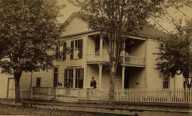 Robert and Abbie Stuart house, Olympia, 1900