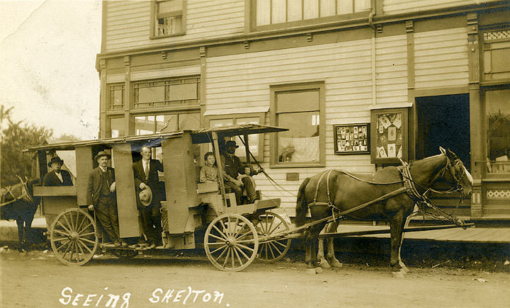 Seeing Shelton, Olympia, 1908