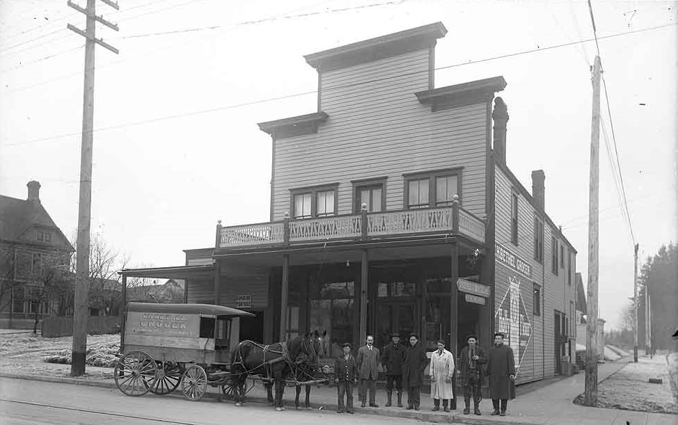 Clarence Bethel Grocery, 1900s