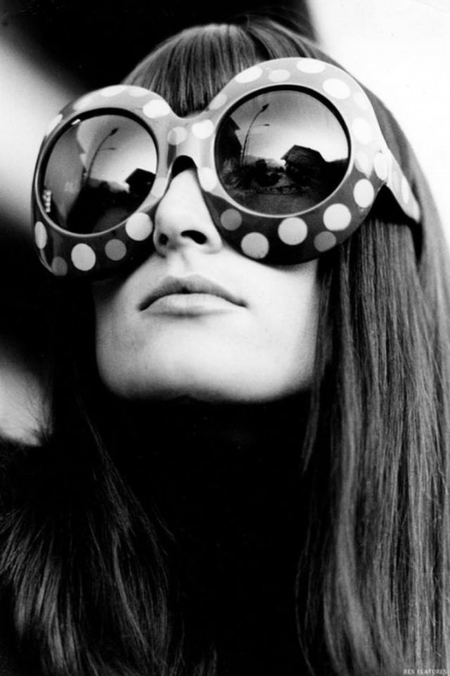 The Crazy, Dark Shades and Oversized Sunglasses from the 1960s