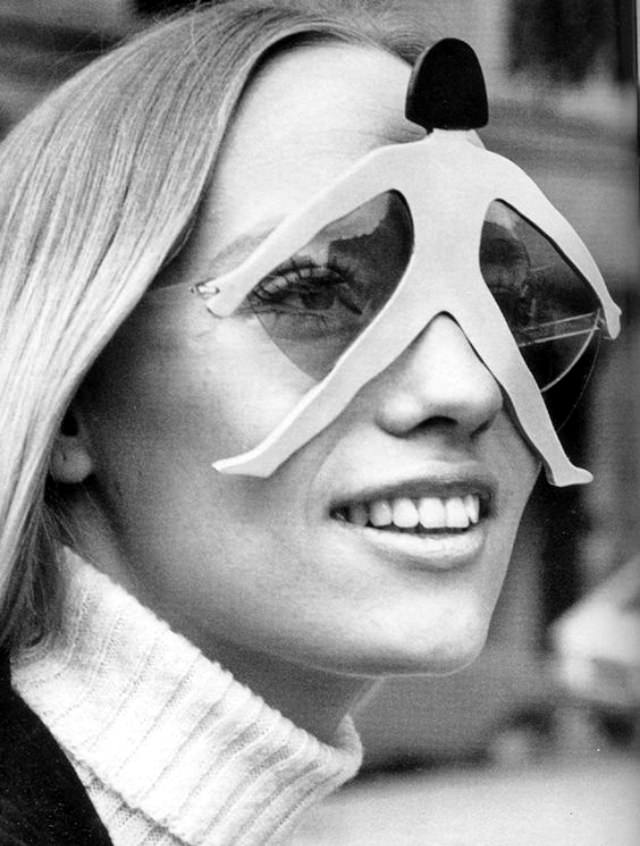 The Crazy, Dark Shades and Oversized Sunglasses from the 1960s