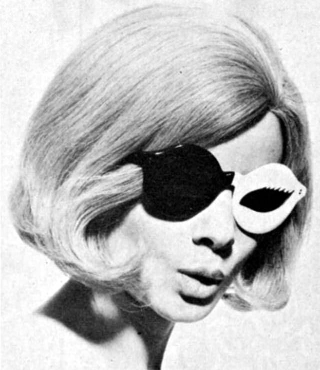 The Crazy, Dark Shades and Oversized Sunglasses from the 1960s