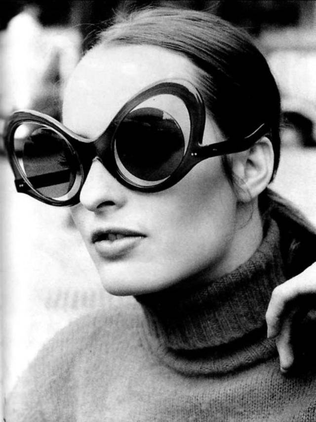 The Crazy, Dark Shades and Oversized Sunglasses from the 1960s