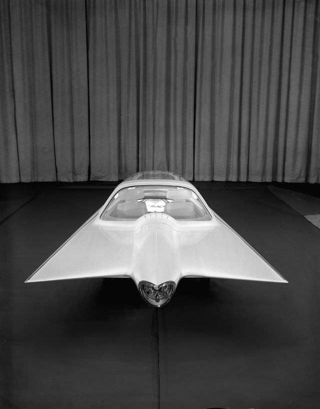 1961 Ford Gyron: Two-Wheeled Gyrocar that was created for Research and Marketing Purpose