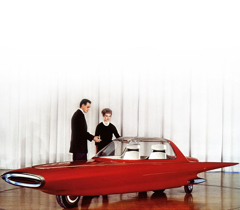 1961 Ford Gyron: Two-Wheeled Gyrocar that was created for Research and Marketing Purpose