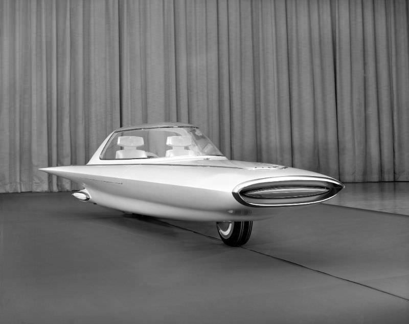 1961 Ford Gyron: Two-Wheeled Gyrocar that was created for Research and Marketing Purpose