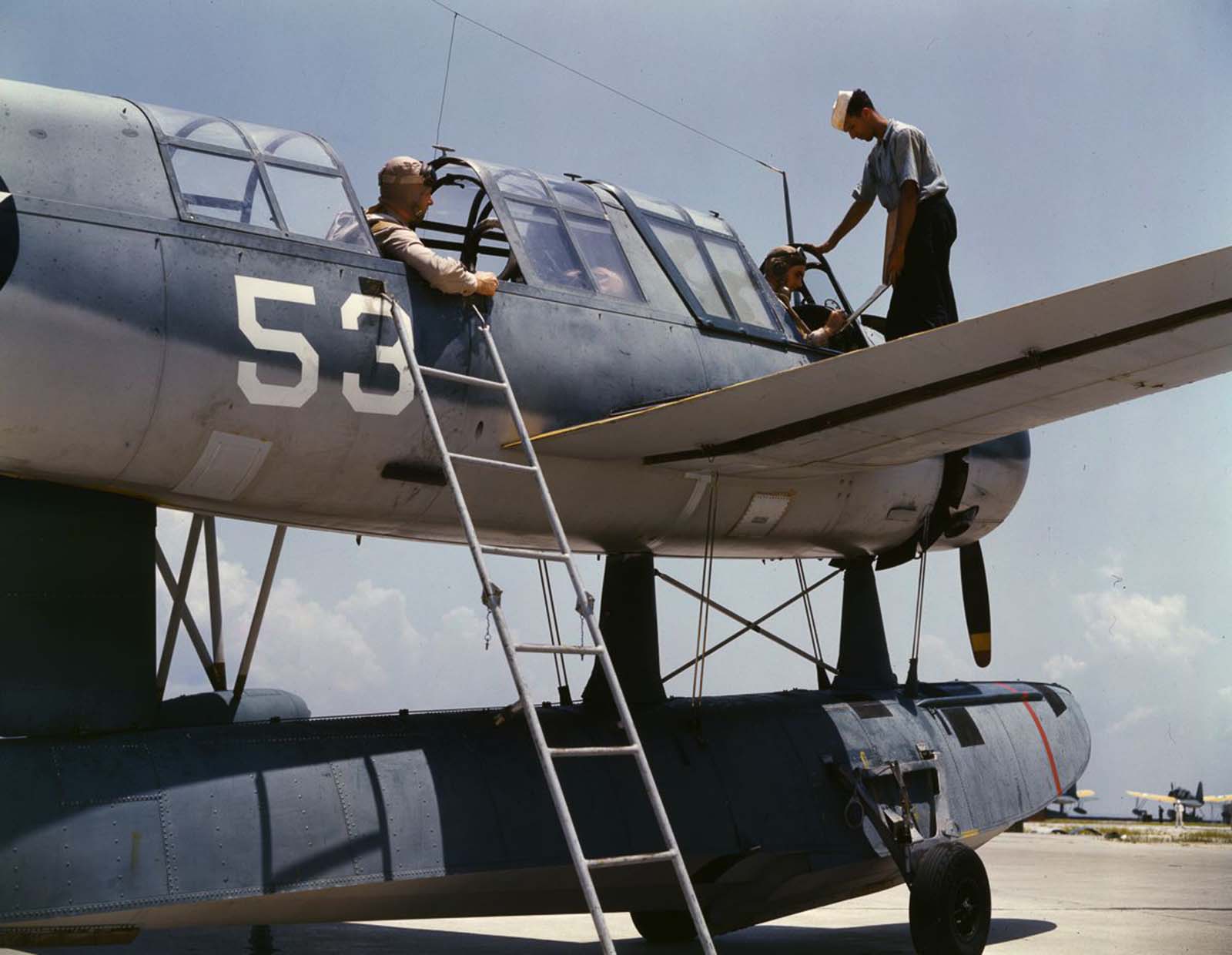 Aviation cadets in training.