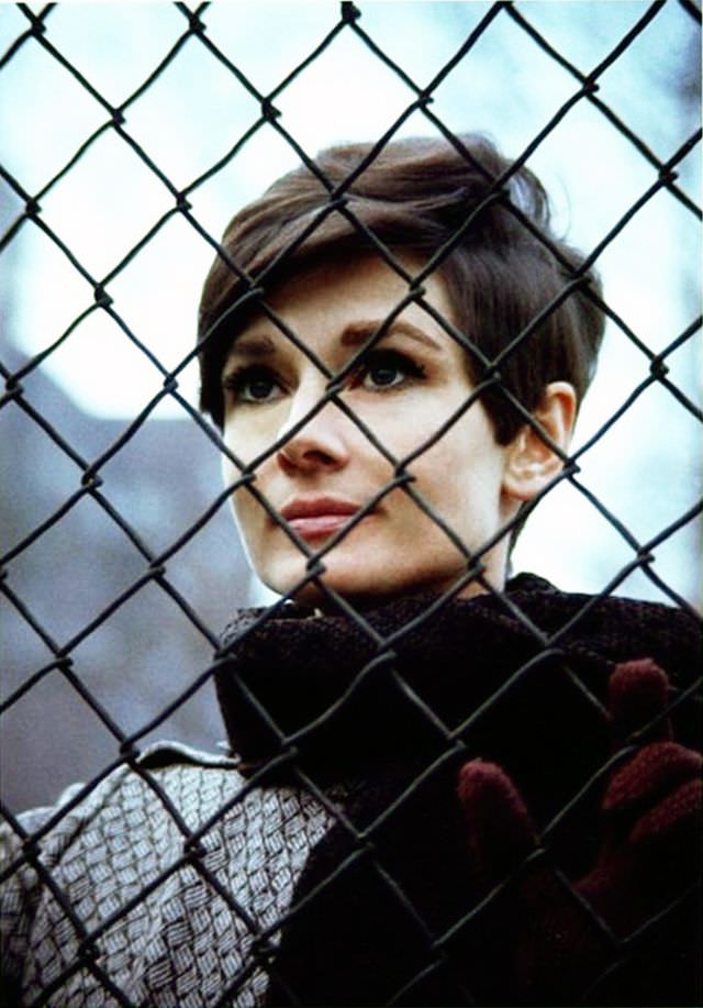 Fabulous Photos of Audrey Hepburn During the filming of 'Wait Until Dark (1967)'