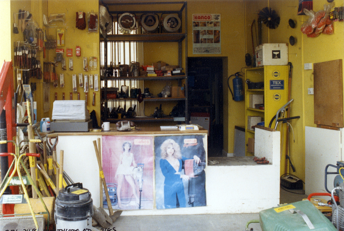 Tool shop, Northcote Rd, Battersea, 1988