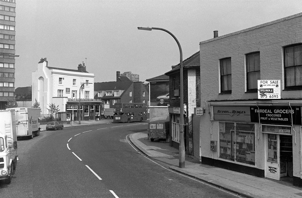 Falcon Rd, Battersea, 1988