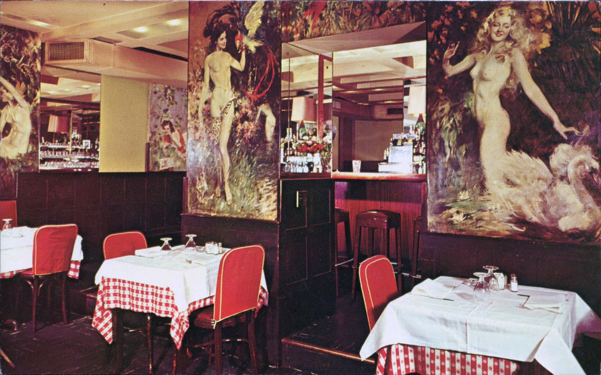 Beautiful and Unique Restaurants of the U.S. from the 1950s