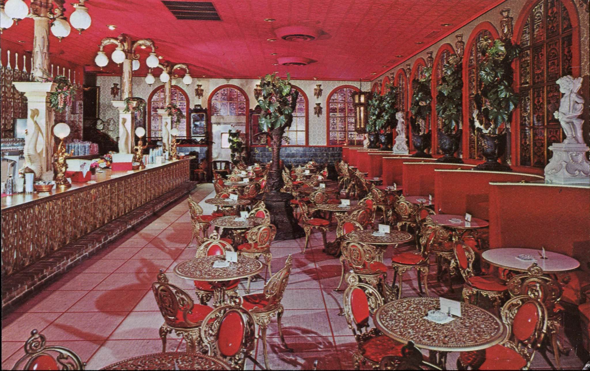 Beautiful and Unique Restaurants of the U.S. from the 1950s