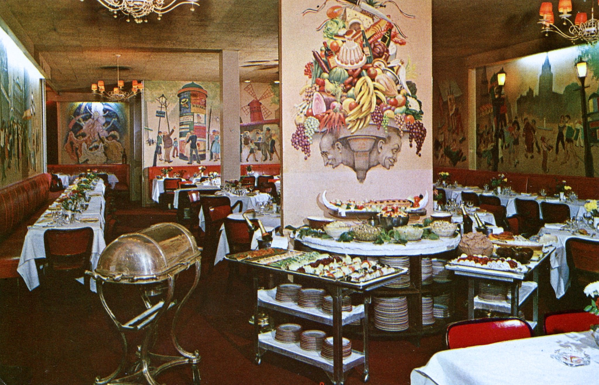 Beautiful and Unique Restaurants of the U.S. from the 1950s