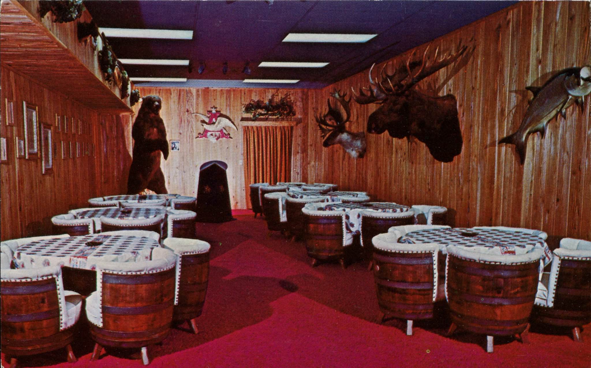 Beautiful and Unique Restaurants of the U.S. from the 1950s