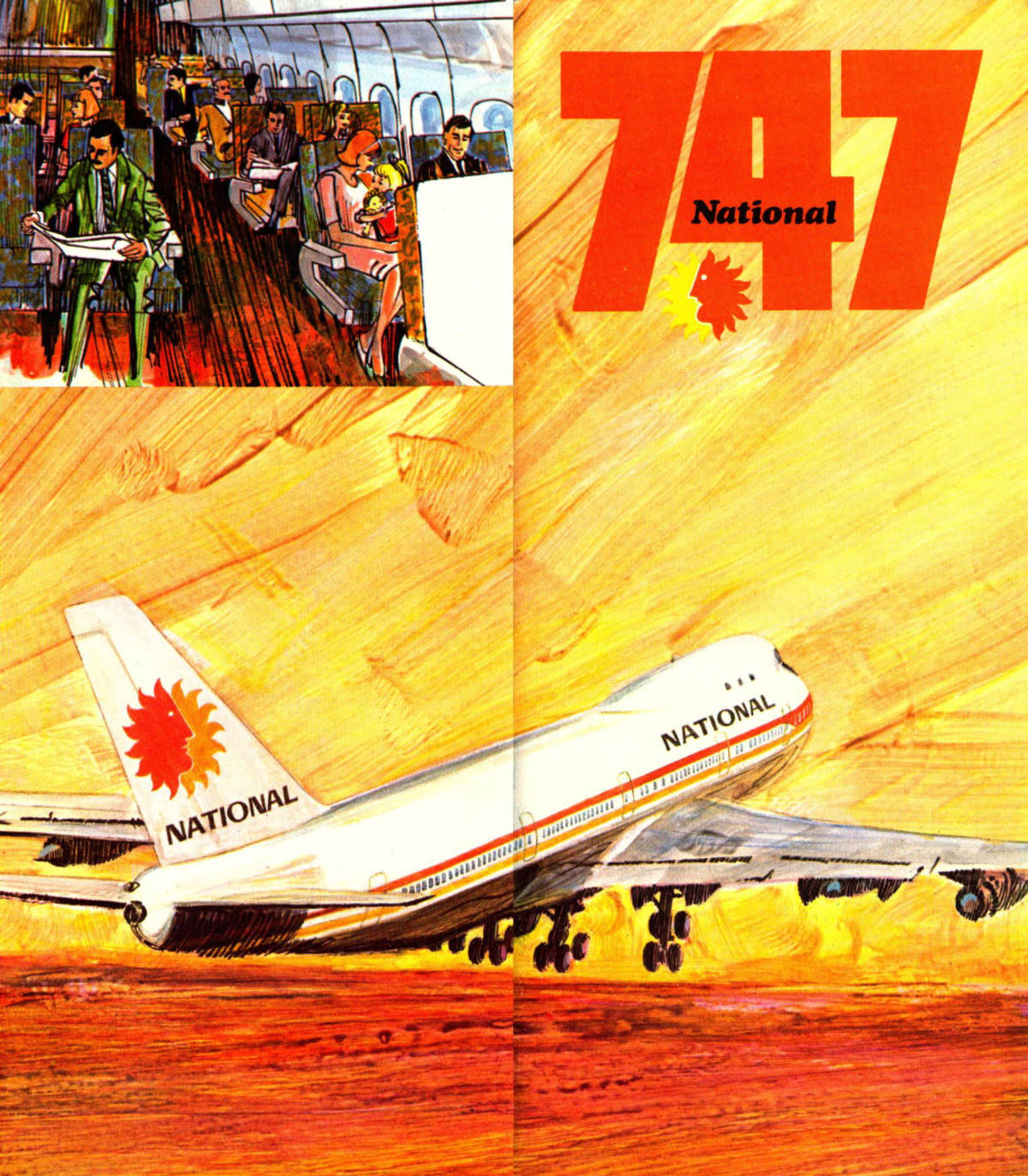 When Boeing 747 launched its first scheduled flight from New York to London on January 22, 1970