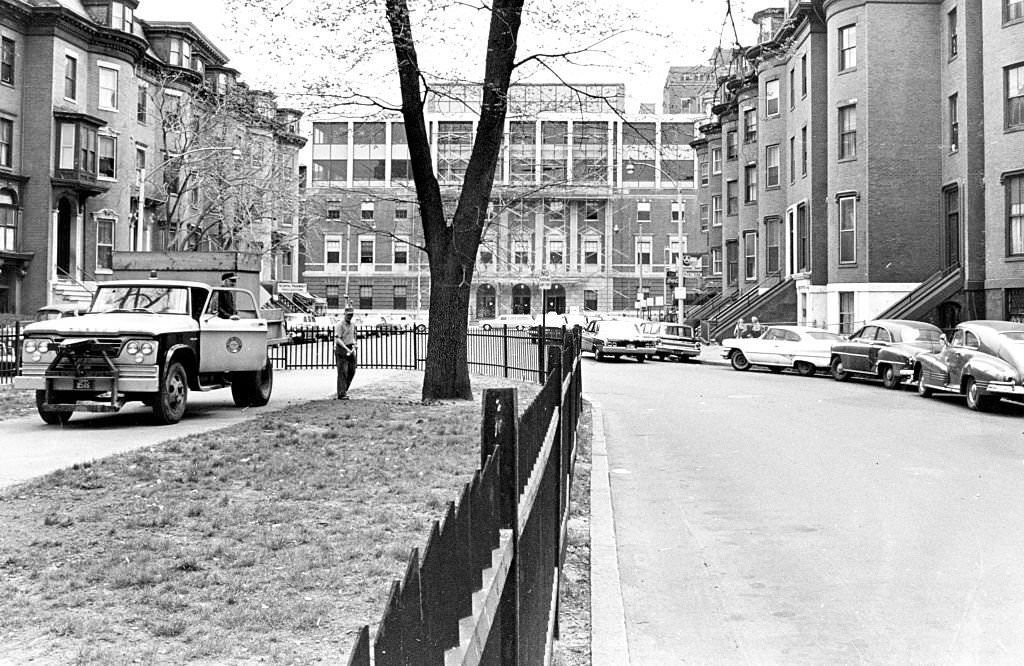 Worcester Square in Boston on May 7, 1964.