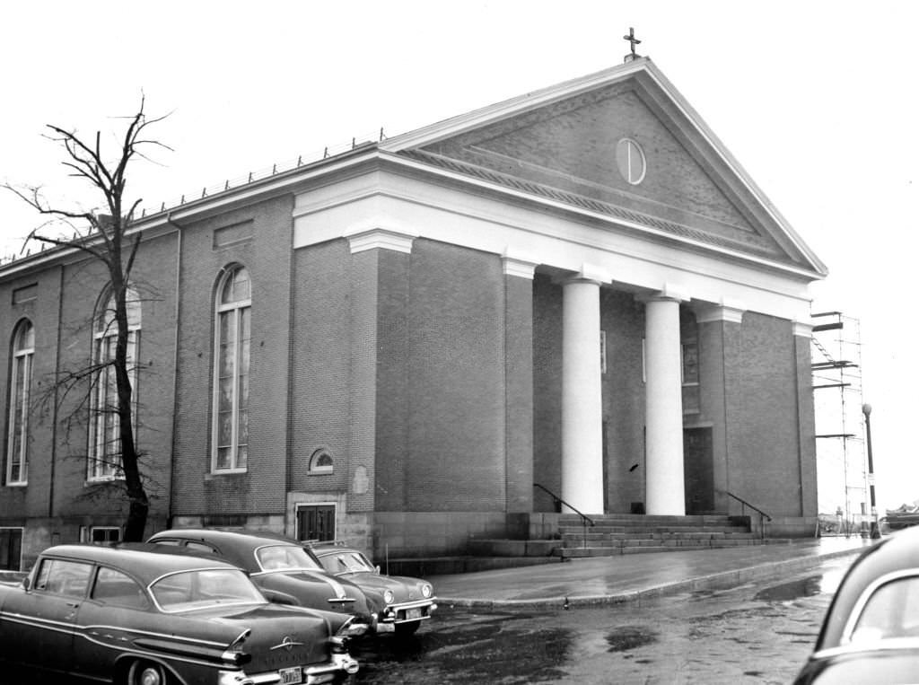 St. Joseph's Catholic Church in Boston's West End, Sep. 28, 1962.