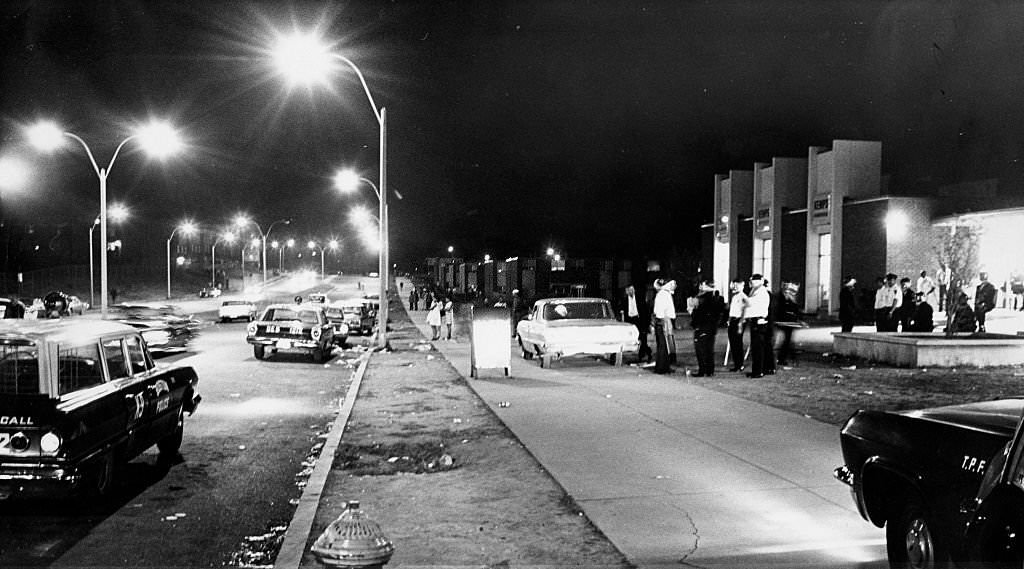 The scene at Washington Park in Boston on June 3, 1967.