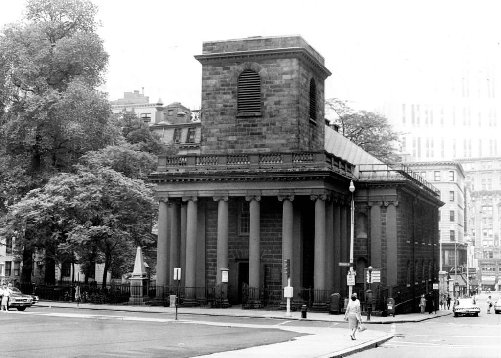 King's Chapel in Boston, 1967.
