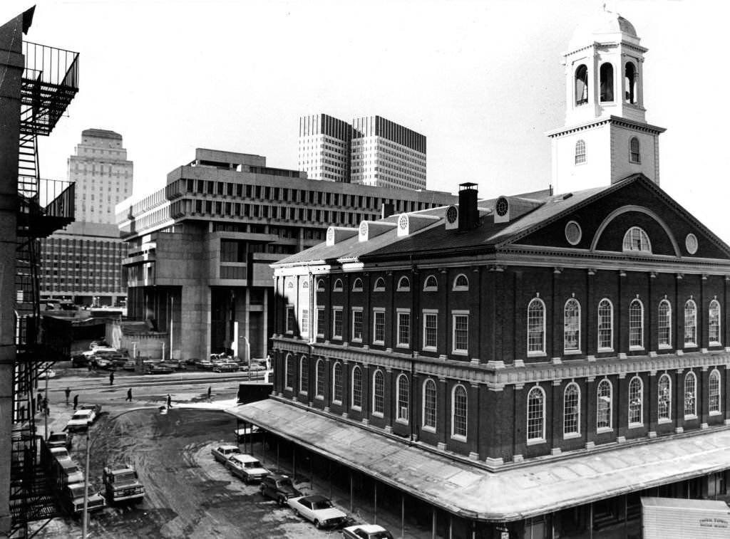 Faneuil Hall in Boston on Jan. 2, 1969.