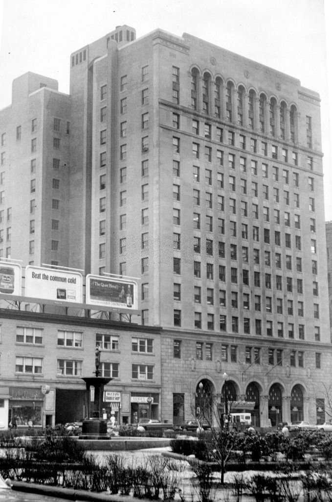 The Boston Gas Company Building at Stuart and Arlington Streets in Boston on Feb. 8, 1969.