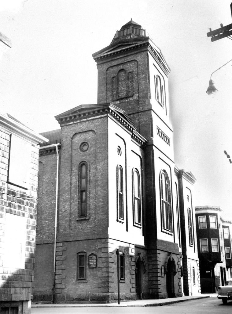 First Baptist Church in the Charlestown neighborhood of Boston, 1961.