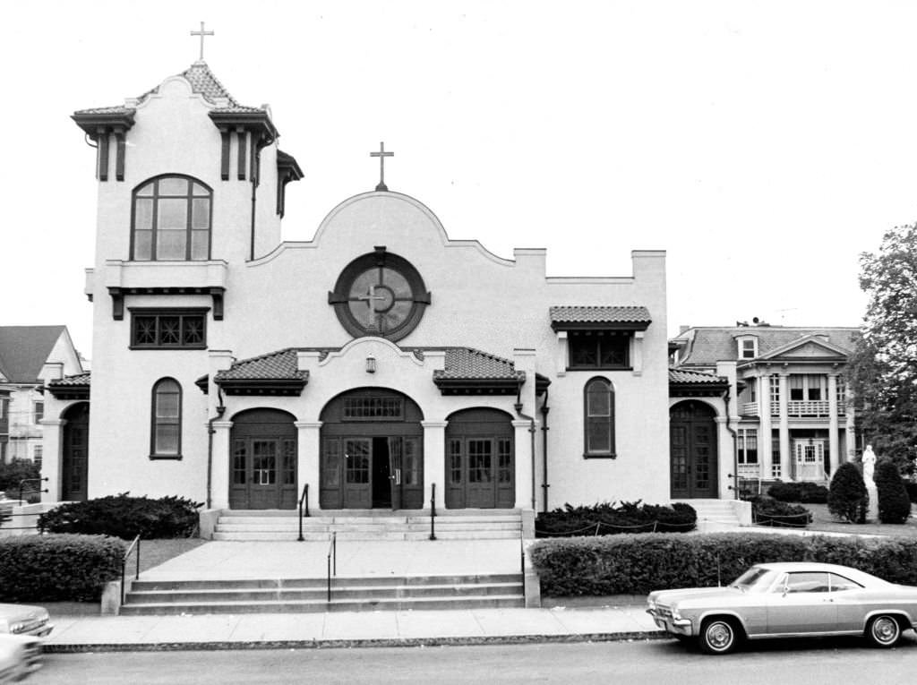 St. William's Church in the Dorchester neighborhood of Boston on Sep. 25, 1969.