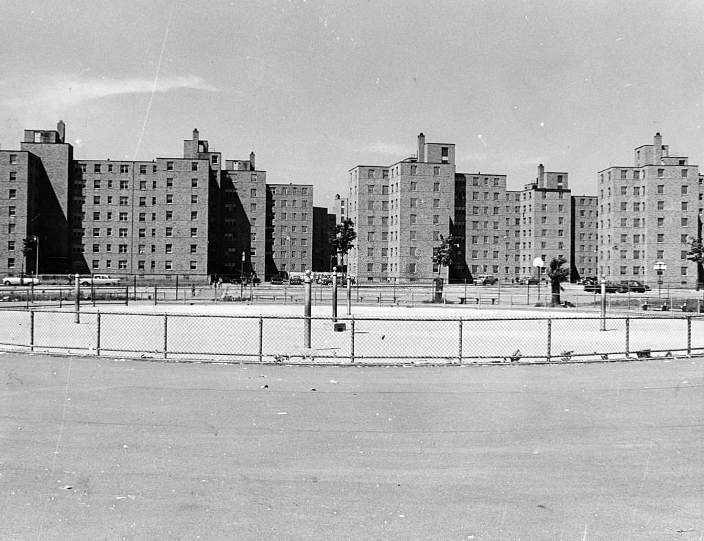 The Columbia Point housing project in Boston, June 28, 1962.