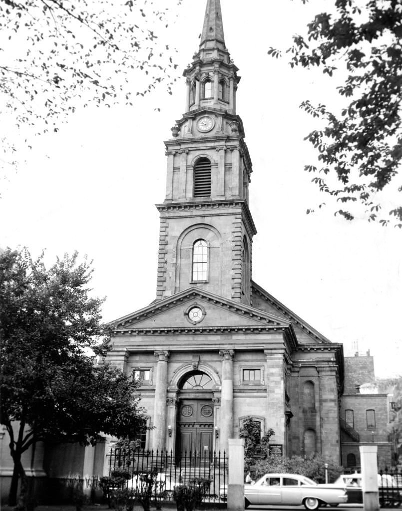 The Arlington Street Church in Boston, 1961.