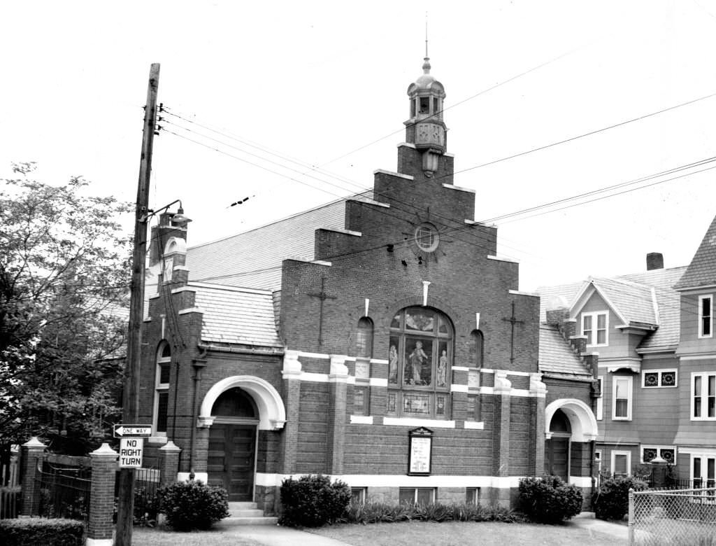 Christ Church in the Jamaica Plain neighborhood of Boston on May 26, 1960.