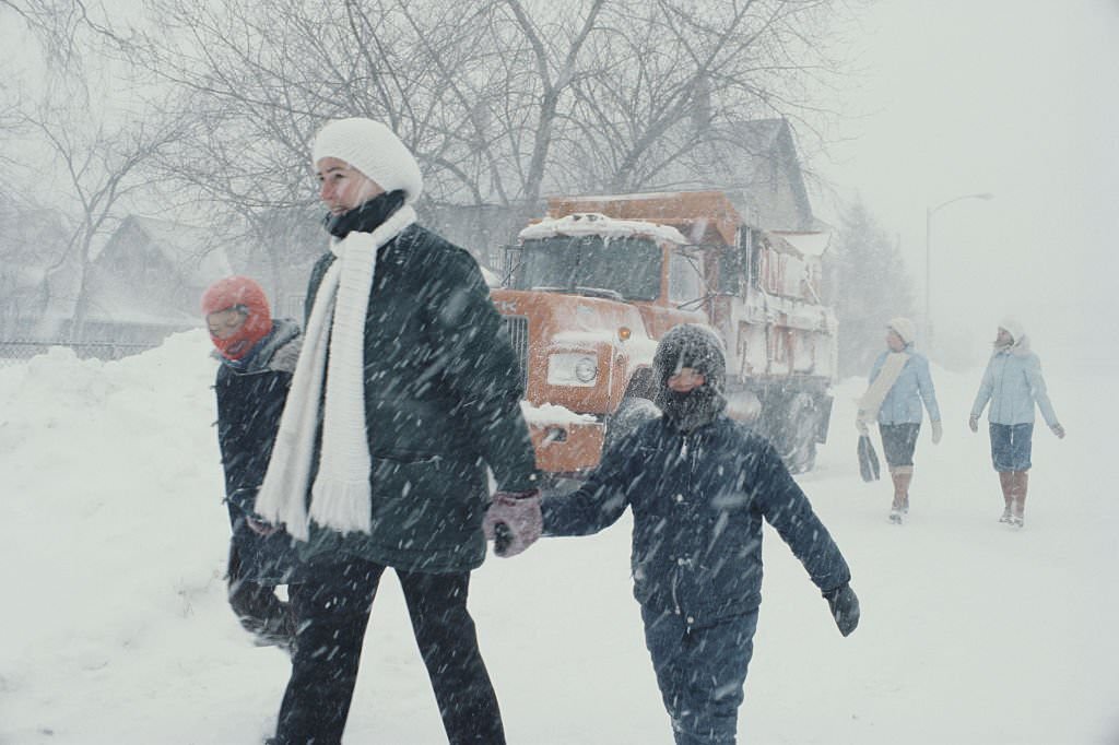 The Northeastern United States blizzard of 1978 hits Boston.