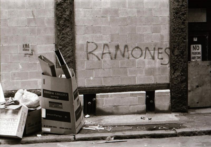 Ramones, Financial Zone, Boston, 1979
