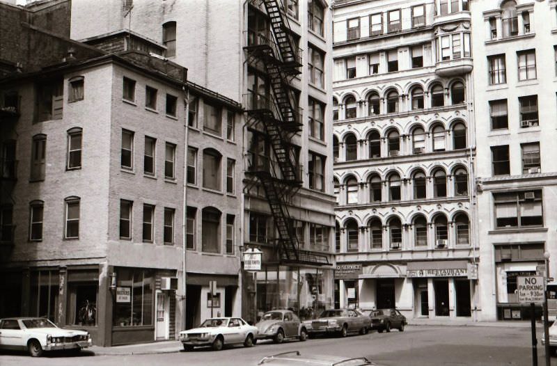 The Hideaway Bar, Boston, 1979