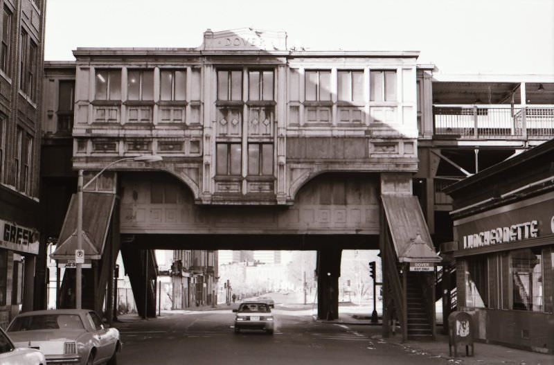 Dover Station, Boston, late 1970s