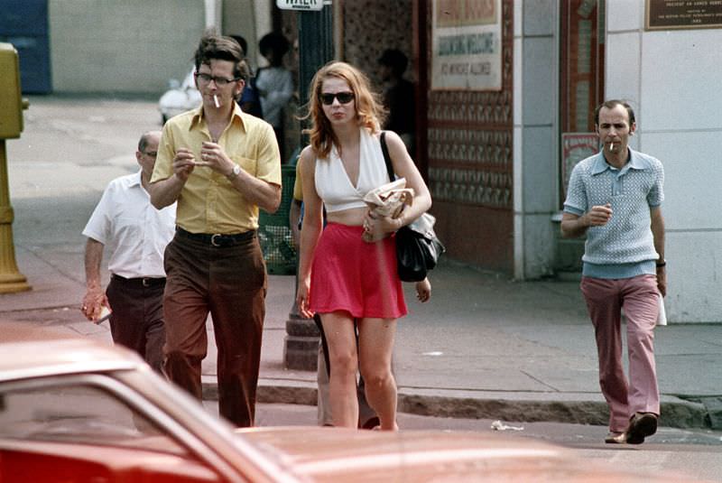 Boston's Summer Street Fashion in the early 1970s Through the Lens of Nick DeWolf