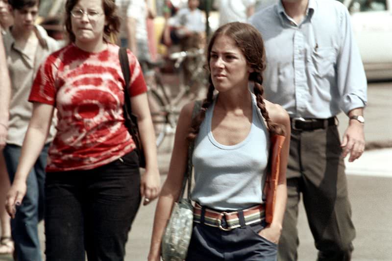 Boston's Summer Street Fashion in the early 1970s Through the Lens of Nick DeWolf