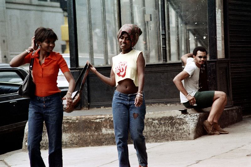 Boston's Summer Street Fashion in the early 1970s Through the Lens of Nick DeWolf