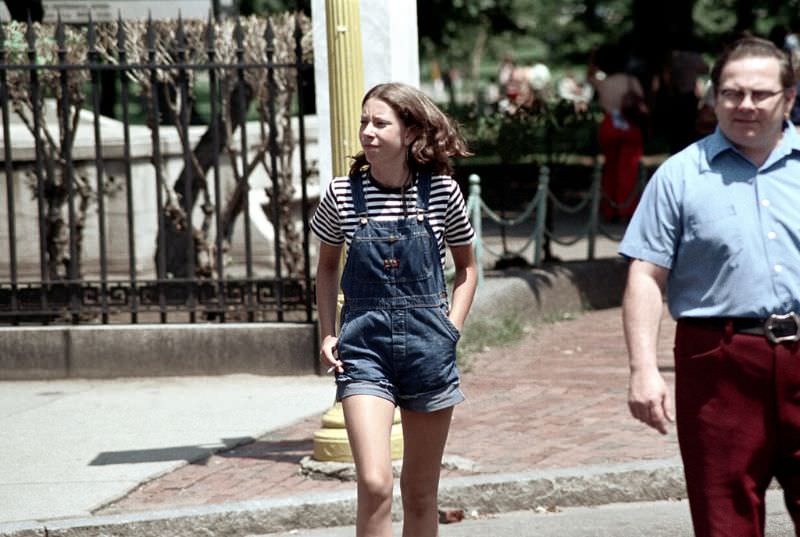 Boston's Summer Street Fashion in the early 1970s Through the Lens of Nick DeWolf