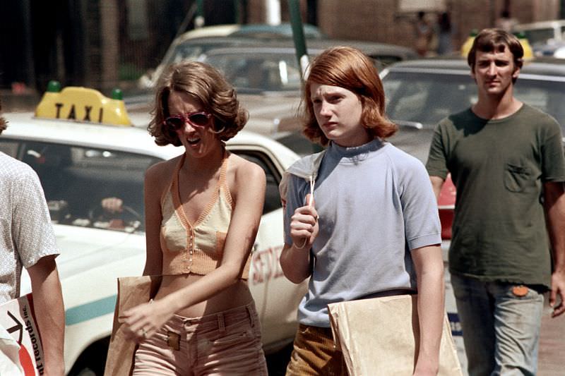 Boston's Summer Street Fashion in the early 1970s Through the Lens of Nick DeWolf