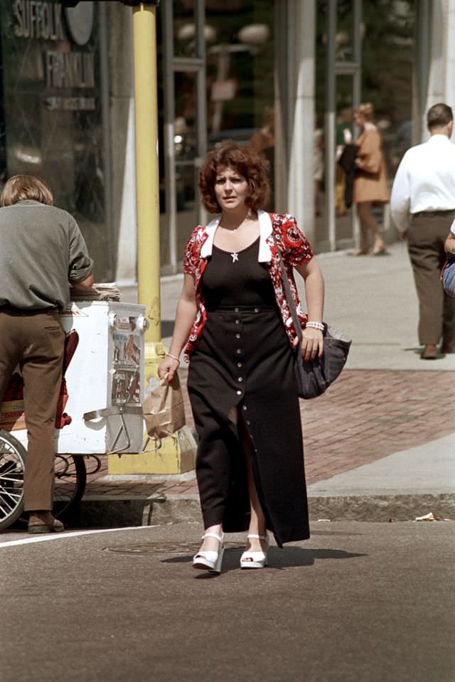 Boston's Summer Street Fashion in the early 1970s Through the Lens of Nick DeWolf