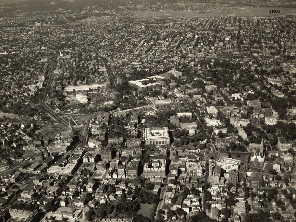 Harvard Square section, Cambridge, Boston