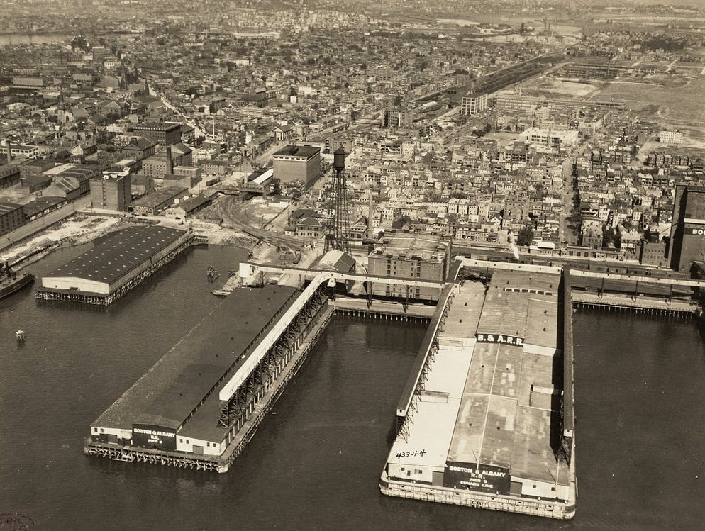 Boston and Albany freight yards