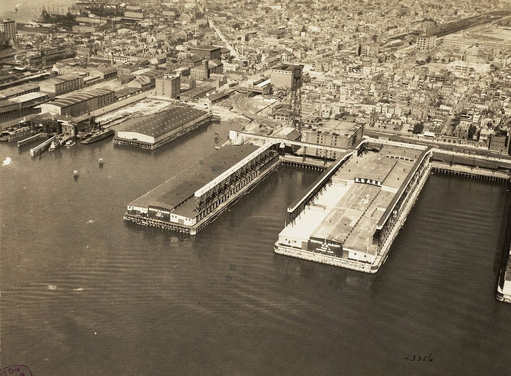 Boston and Albany piers