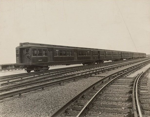 Subway train.