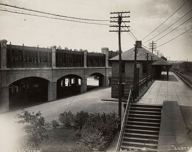 Forest Hills Station, 1910.