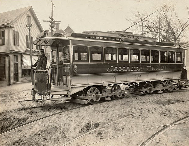 Equipment. 25-foot surface car, 1898.