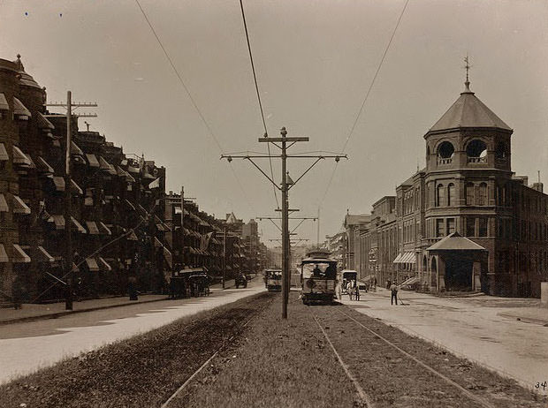 Huntington Avenue, Mechanics Building, 1897.