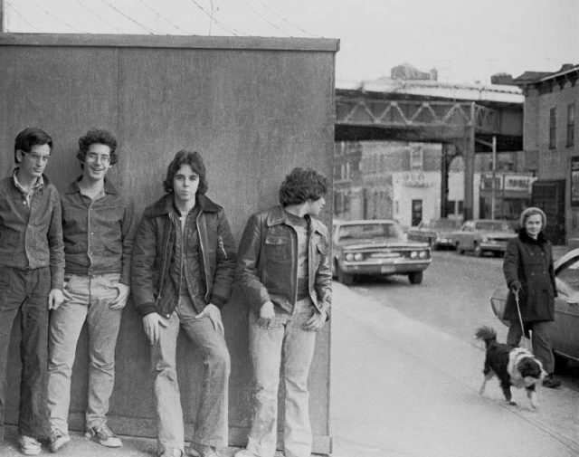 Me, Randy, Chris and Tony E. Taken in the spring of 1975.