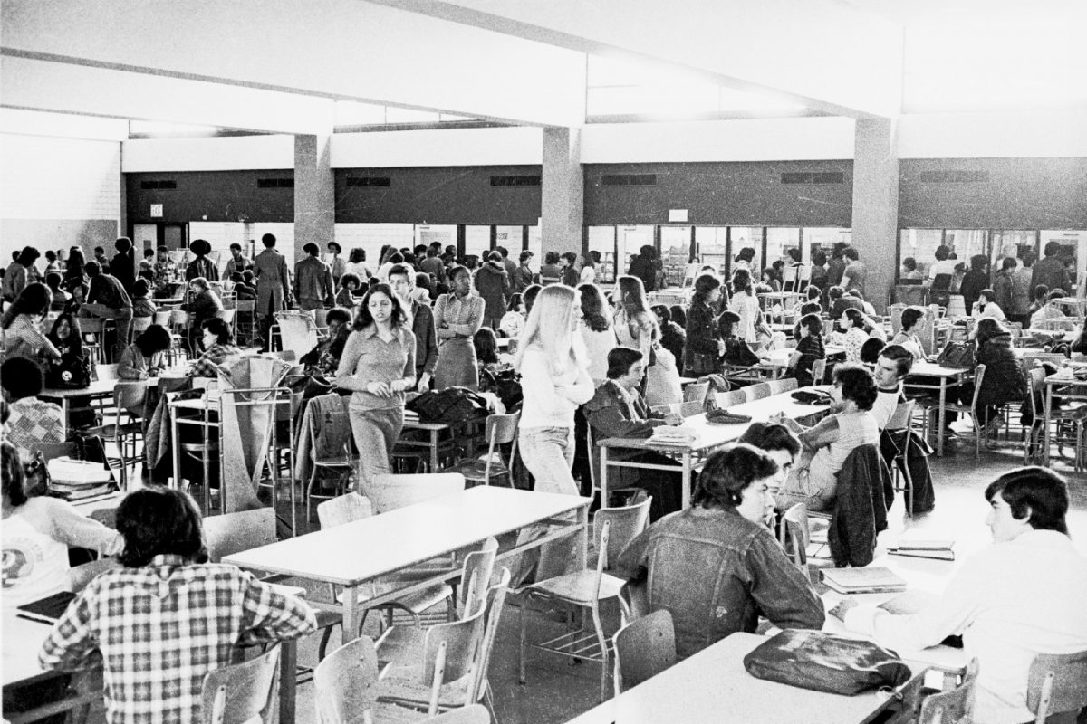 The Cafeteria at FDR, 1975