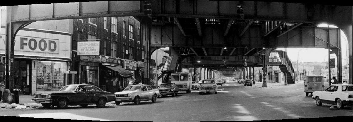 Boro Park Intersection 13 ave & NU – B Train 55th St Station, 1977